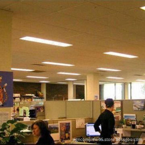 LED Panel Light with New Inner High-efficiency (95%), Heat Protection System and No RF Interference